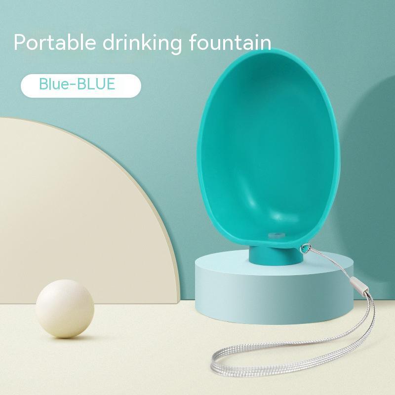 Portable Dog Drinking Bowl Outdoor Water Feeding Pet Outside Water Cup Dog Kettle For Small Breeds Dogs