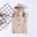 Cozy Cotton Dog Sweater With Hood - Stylish Snowflake Design For Small Dogs
