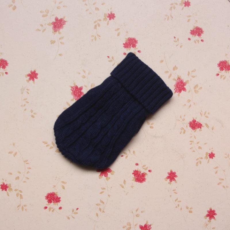 Cozy Knitted Wool Dog Sweater