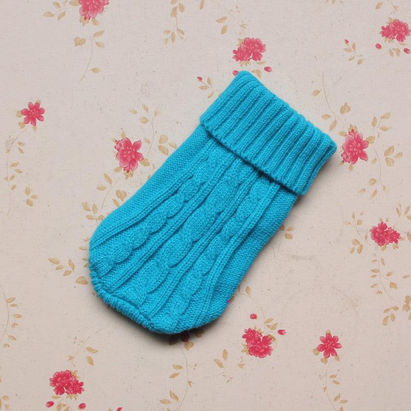 Cozy Knitted Wool Dog Sweater